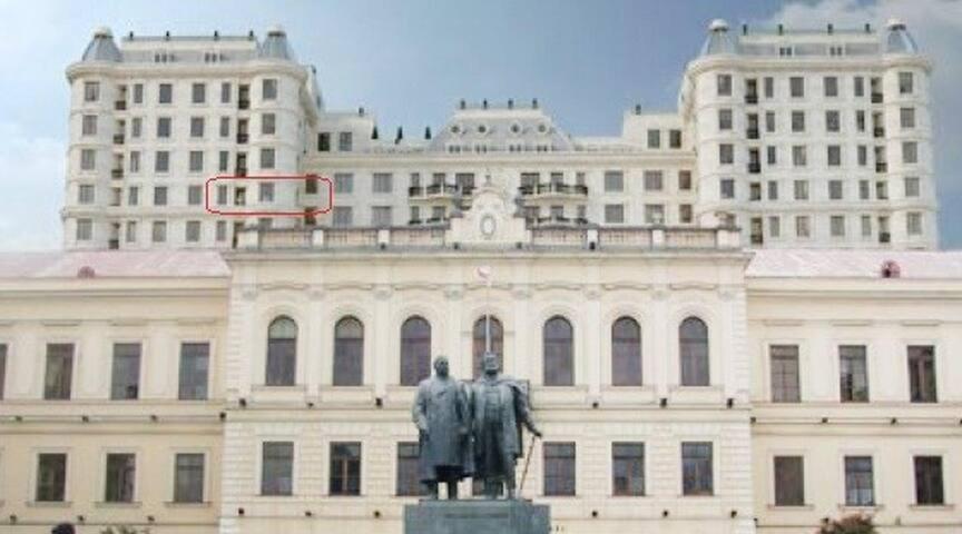 Parilament On Rustaveli 4 Rooms Tbiliszi Kültér fotó