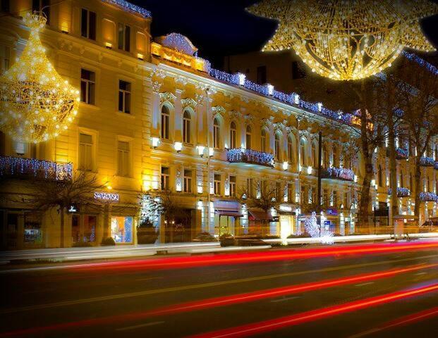 Parilament On Rustaveli 4 Rooms Tbiliszi Kültér fotó